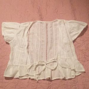 Brand new tie up shirt!